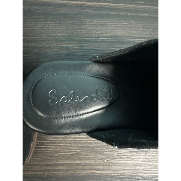 Splendid Women's Black suede clog great condition size 7.5 - Picture 2 of 9